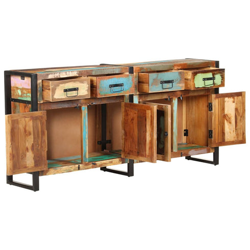 Rustika Rowe - Sideboard 172x35x80 cm Solid Reclaimed Wood