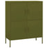 Lady Jillian - Storage Cabinet Olive Green 80x35x101,5 cm Steel - Model 1