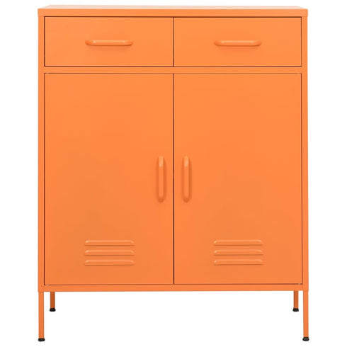 Lady Jillian - Storage Cabinet Orange 80x35x101,5 cm Steel - Model 2