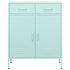 Lady Jillian - Storage Cabinet Mint 80x35x101,5 cm Steel - Model 2