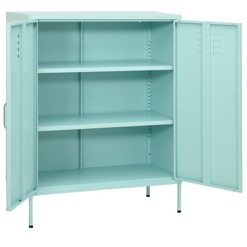 Lady Jillian - Storage Cabinet Mint 80x35x101,5 cm Steel - Model 3