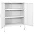 Lady Jillian - Storage Cabinet White 80x35x101,5 cm Steel - Model 3