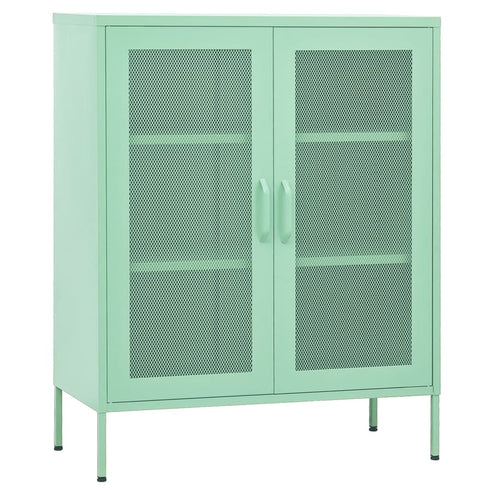 Lady Jillian - Storage Cabinet Mint 80x35x101,5 cm Steel - Model 4