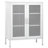 Lady Jillian - Storage Cabinet White 80x35x101,5 cm Steel - Model 4