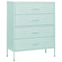 Lady Jillian - Chest of Drawers Mint 80x35x101,5 cm Steel