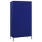 Lady Jillian - Wardrobe Navy Blue 90x50x180 cm Steel