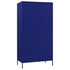 Lady Jillian - Wardrobe Navy Blue 90x50x180 cm Steel
