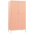 Lady Jillian - Wardrobe Pink 90x50x180 cm Steel