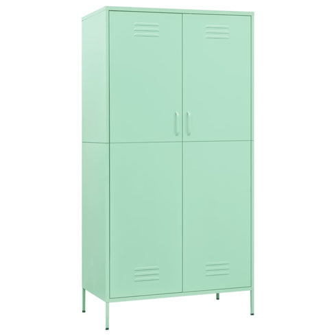 Lady Jillian - Wardrobe Mint 90x50x180 cm Steel