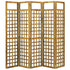 Rustika Rowe - 5Panel Room Divider/Trellis Solid Acacia Wood 200x170 cm