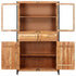Rustika Rowe - Highboard 100x40x175 cm Solid Acacia Wood