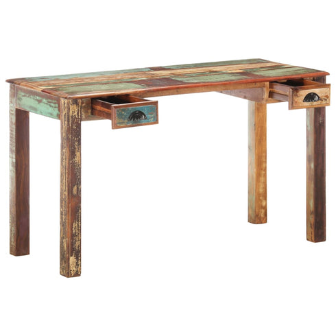 Rustika Rowe - Desk 130x55x76 cm Solid Reclaimed Wood