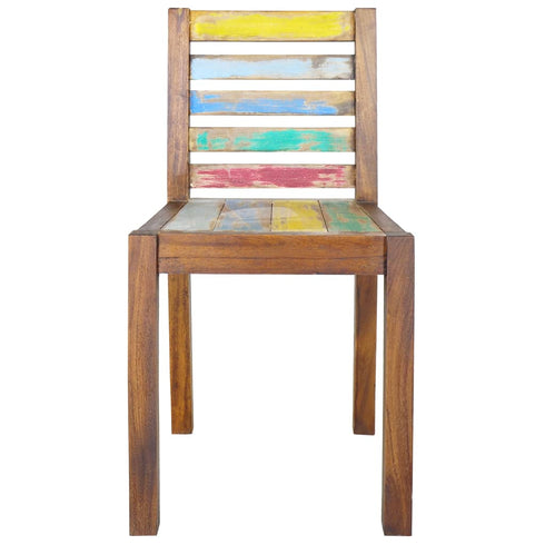 Rustika Rowe - Dining Chairs 6 pcs Solid Reclaimed Wood (326179+326180)