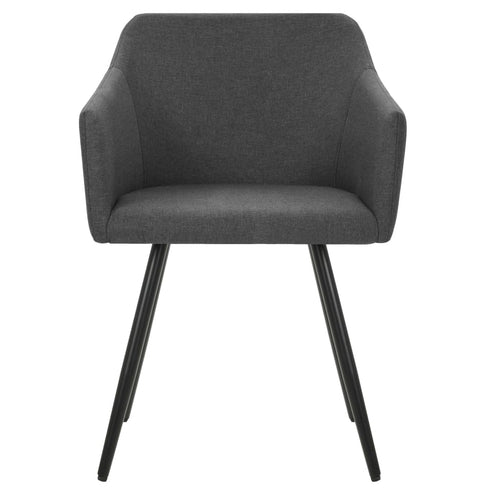Swen Studio - Dining Chairs 6 pcs Dark Grey Fabric (UK/IE/FI/NO only) (3x331517)