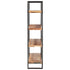 Rustika Rowe - 4-Tier Bookcase 160x40x180 cm Solid Reclaimed Wood