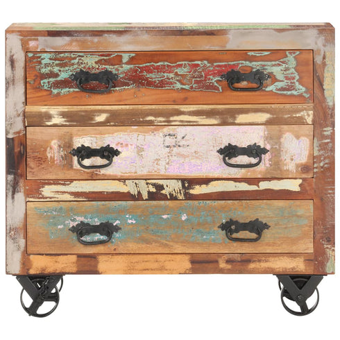 Rustika Rowe - Sideboard 80x30x70 cm Solid Reclaimed Wood