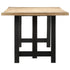 Rustika Rowe - Dining Table 240x100x76 cm Rough Mango Wood