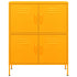 Lady Jillian - Storage Cabinet Mustard Yellow 80x35x101,5 cm Steel - Model 1