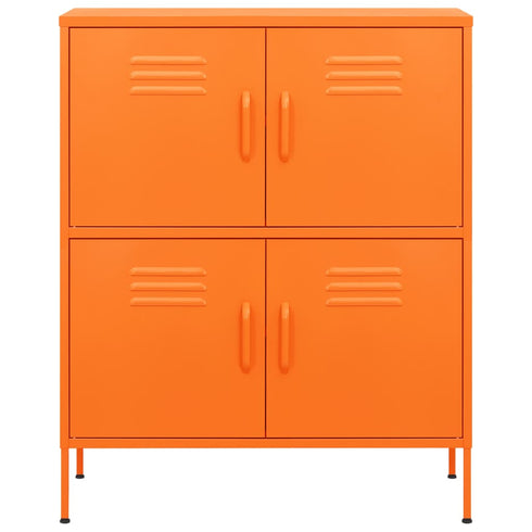 Lady Jillian - Storage Cabinet Orange 80x35x101,5 cm Steel - Model 1