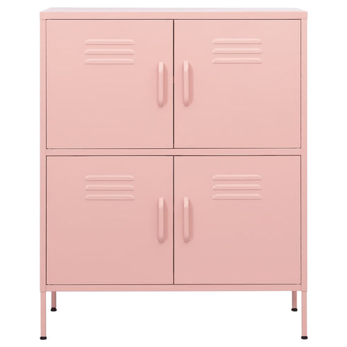 Lady Jillian - Storage Cabinet Pink 80x35x101,5 cm Steel - Model 1