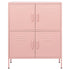Lady Jillian - Storage Cabinet Pink 80x35x101,5 cm Steel - Model 1
