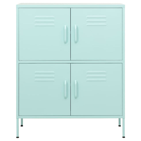 Lady Jillian - Storage Cabinet Mint 80x35x101,5 cm Steel - Model 1