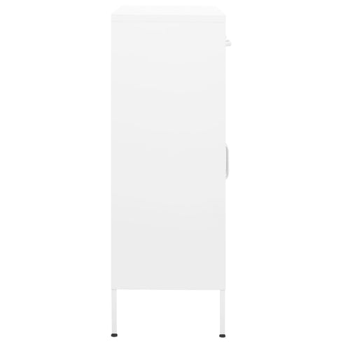Lady Jillian - Storage Cabinet White 80x35x101,5 cm Steel - Model 2