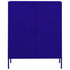 Lady Jillian - Storage Cabinet Navy Blue 80x35x101,5 cm Steel - Model 3
