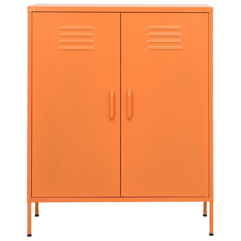 Lady Jillian - Storage Cabinet Orange 80x35x101,5 cm Steel - Model 3