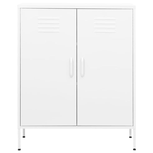 Lady Jillian - Storage Cabinet White 80x35x101,5 cm Steel - Model 3