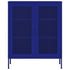 Lady Jillian - Storage Cabinet Navy Blue 80x35x101,5 cm Steel - Model 4