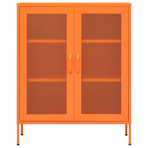 Lady Jillian - Storage Cabinet Orange 80x35x101,5 cm Steel - Model 4