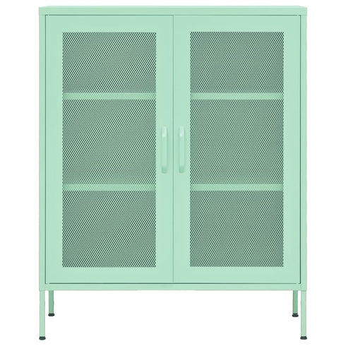Lady Jillian - Storage Cabinet Mint 80x35x101,5 cm Steel - Model 4