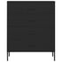 Lady Jillian - Chest of Drawers Black 80x35x101,5 cm Steel
