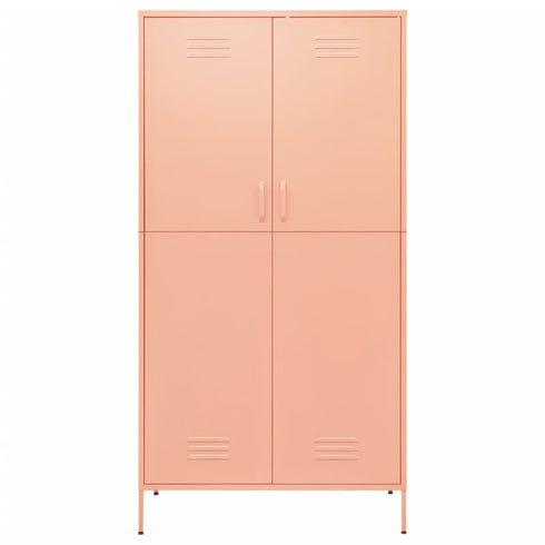 Lady Jillian - Wardrobe Pink 90x50x180 cm Steel
