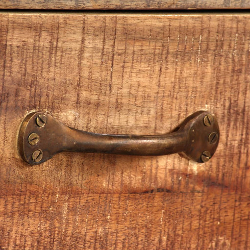 Rustika Rowe - TV Cabinet Solid Wood Vintage 118x30x40 cm