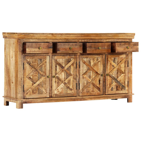 Rustika Rowe - Sideboard with 4 Drawers 160x40x85 cm Solid Mango Wood