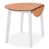 Maison Madeleine - Dining Set 5 Pieces MDF and Rubberwood White