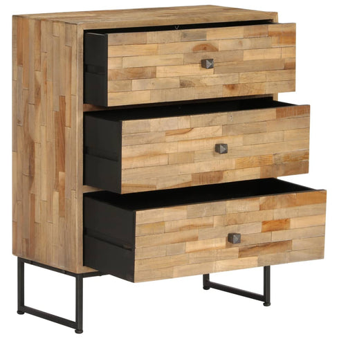 Rustika Rowe - Sideboard Set 2 Pieces Reclaimed Teak Wood
