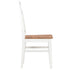 Maison Madeleine - Dining Chairs 6 pcs White Solid Oak Wood