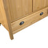 Maison Madeleine - 3Door Wardrobe "Hill Range" 127x50x170 cm Solid Pine Wood