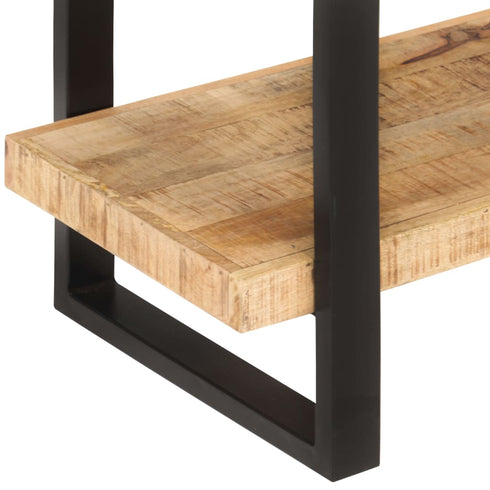 Rustika Rowe - 4-Tier Bookcase 160x40x180 cm Rough Mango Wood