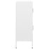 Lady Jillian - Storage Cabinet White 80x35x101,5 cm Steel - Model 1
