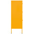 Lady Jillian - Drawer Cabinet Mustard Yellow 80x35x101,5 cm Steel