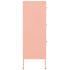 Lady Jillian - Drawer Cabinet Pink 80x35x101,5 cm Steel
