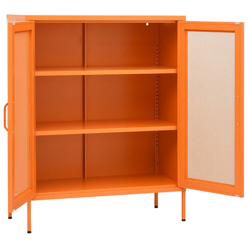 Lady Jillian - Storage Cabinet Orange 80x35x101,5 cm Steel - Model 4