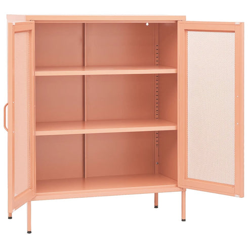 Lady Jillian - Storage Cabinet Pink 80x35x101,5 cm Steel - Model 4