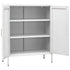 Lady Jillian - Storage Cabinet White 80x35x101,5 cm Steel - Model 4