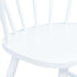 Maison Madeleine - Dining Chairs 6 pcs White Solid Rubber Wood