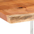 Rustika Rowe - Dining Table with Live Edges Solid Acacia Wood 200 cm 3.8 cm